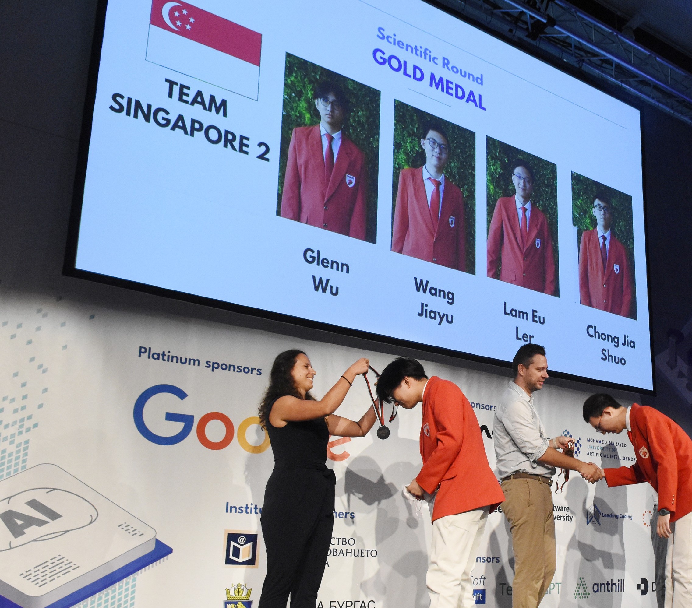 Award ceremony, IOAI Bulgaria 2024